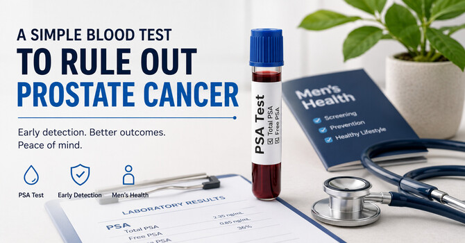 A Simple Blood Test That Can Help Detect Prostate Cancer Early